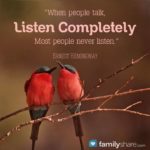 Be a GREAT Listener